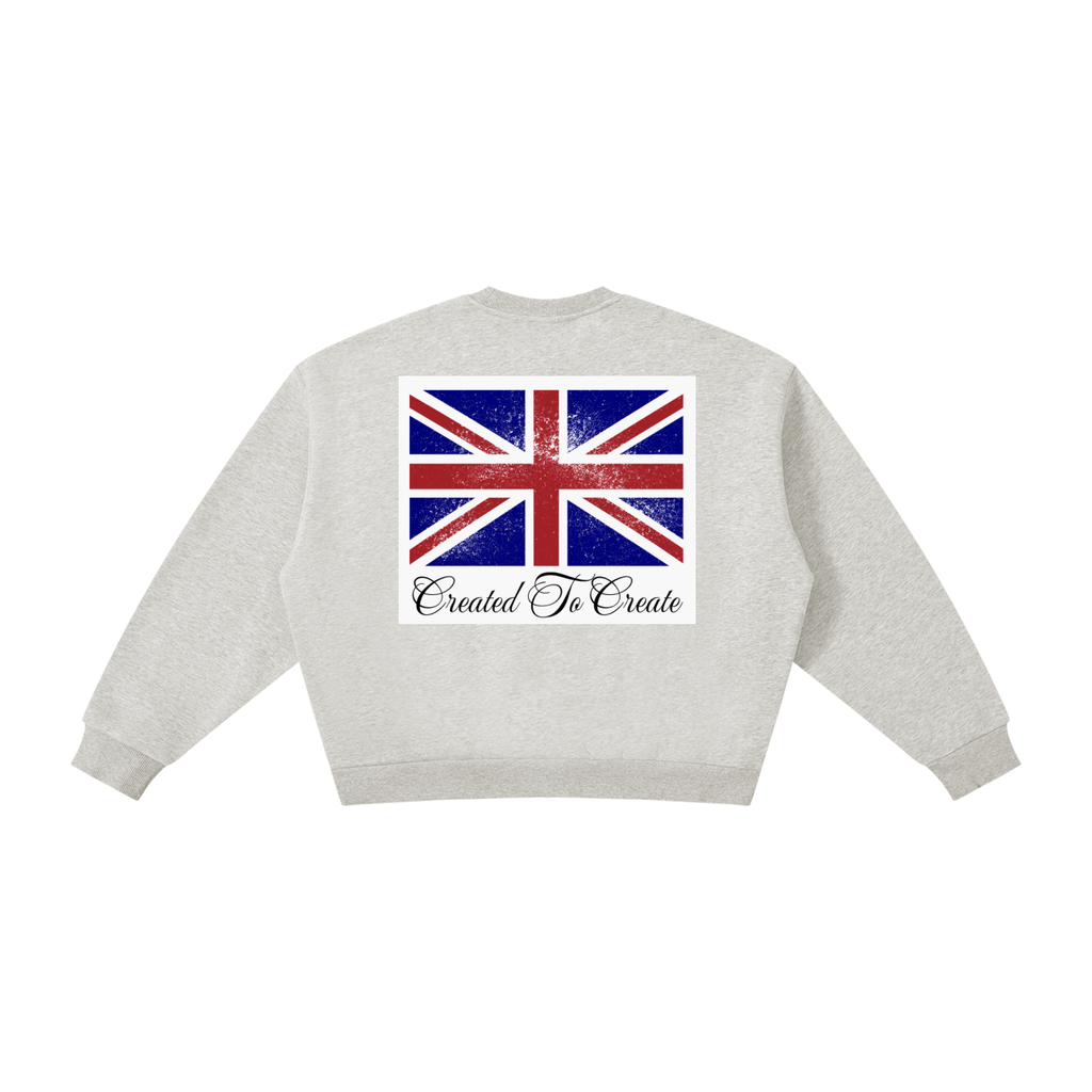 flagged crewneck