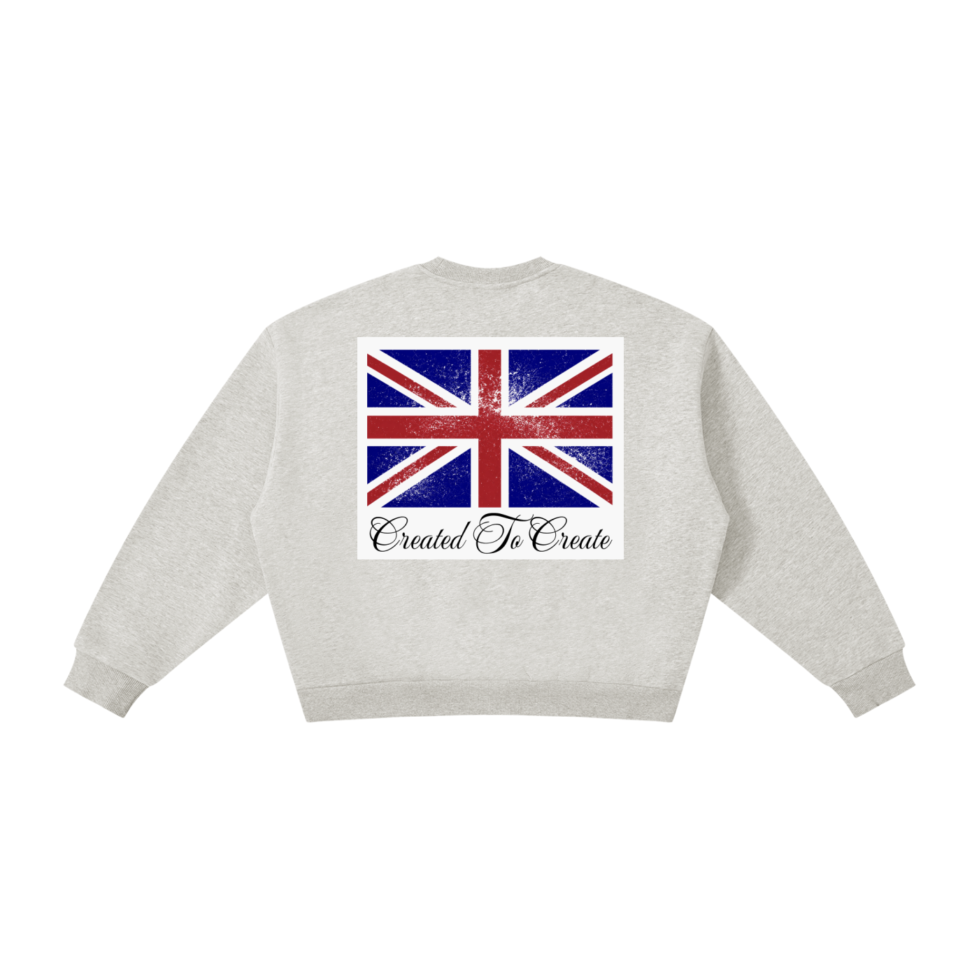 flagged crewneck
