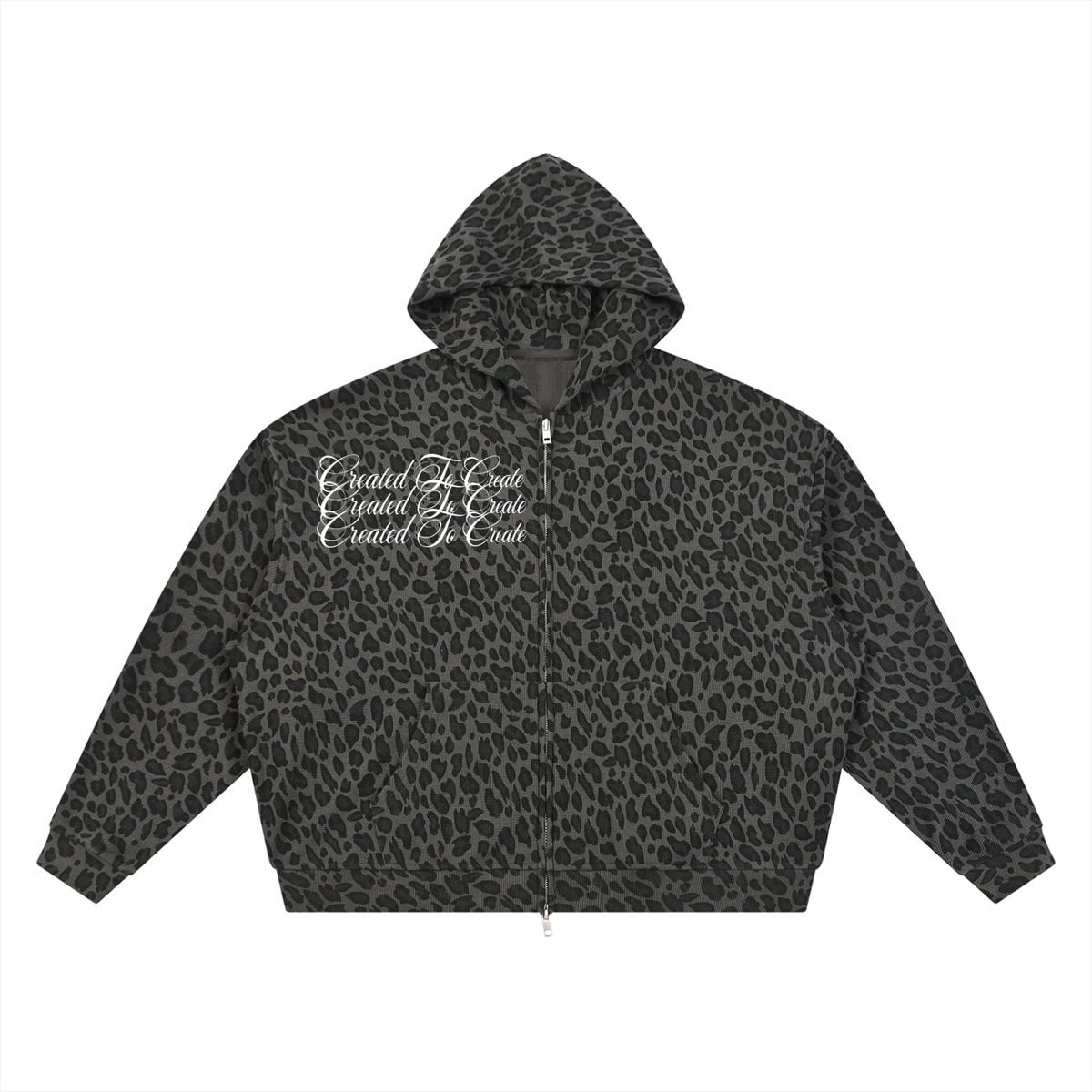 Waffle Zip Hoodie