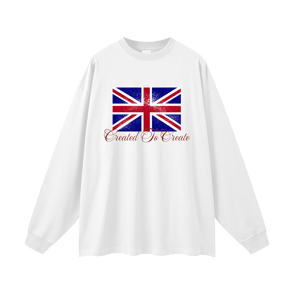 flagged long sleeve