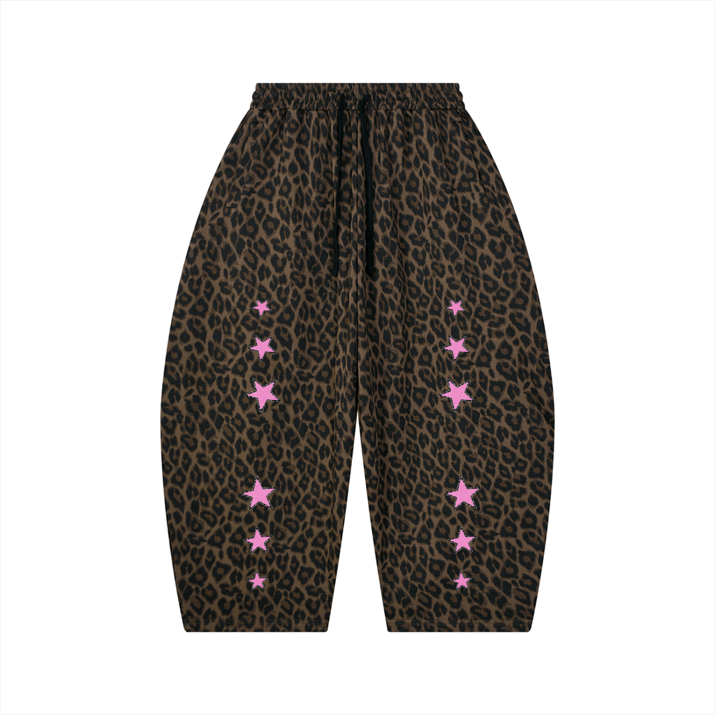 star Barrel-Leg Sweats