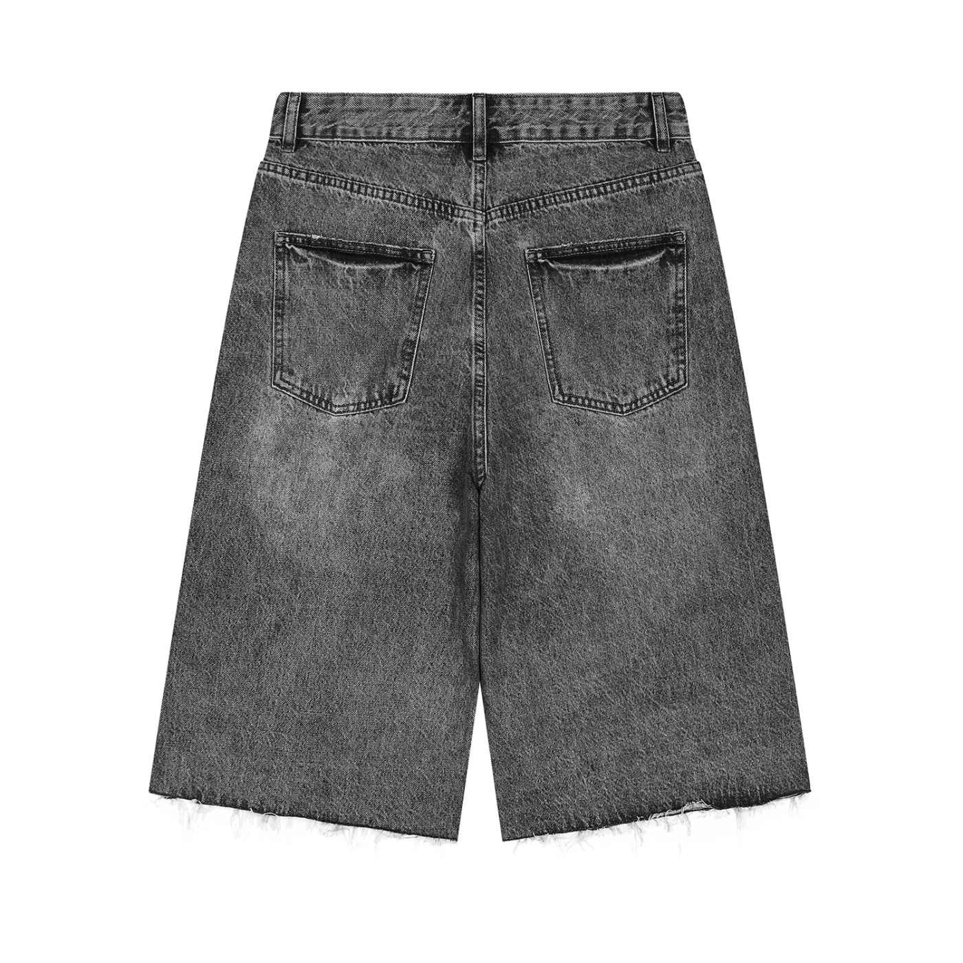 Men’s Wide Leg Denim Shorts