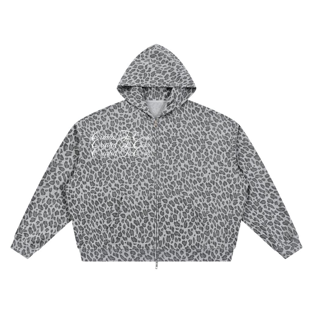 Waffle Zip Hoodie
