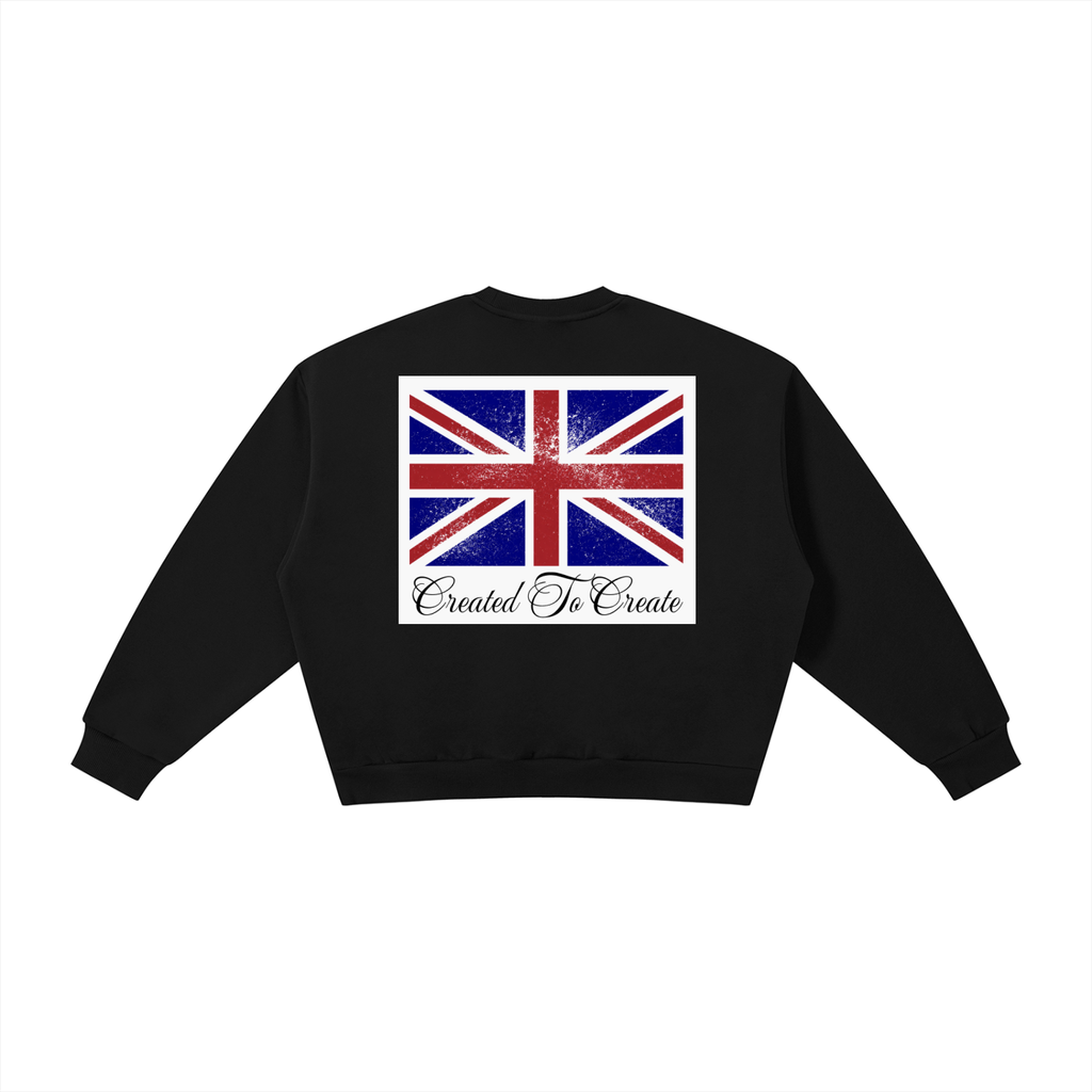 flagged crewneck