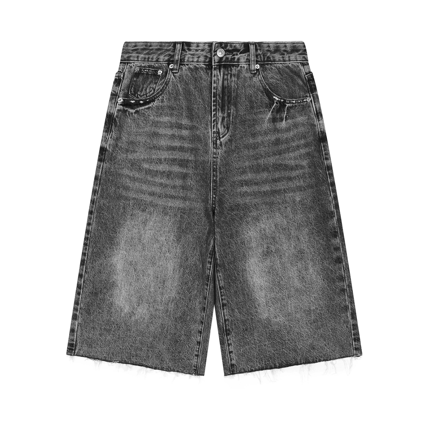 Men’s Wide Leg Denim Shorts